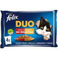 FELIX DUO FESTIN DE SABORES CARNES EN GELATINAS