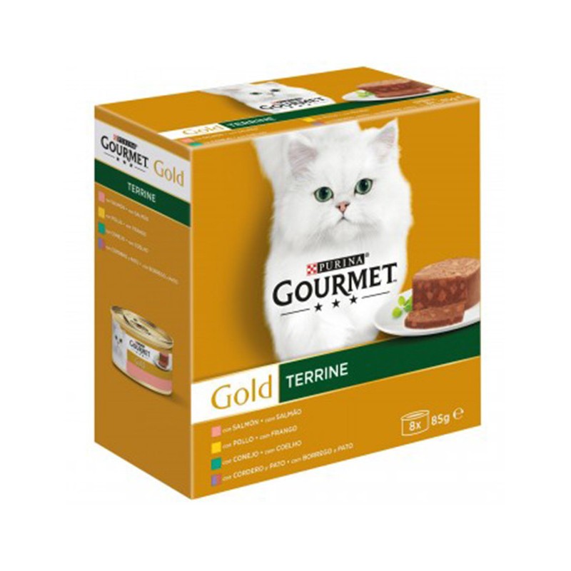 GOURMET GOLD TARRINA 8X85GR