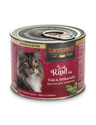 LATA GATO LEONARDO SUP 200GR