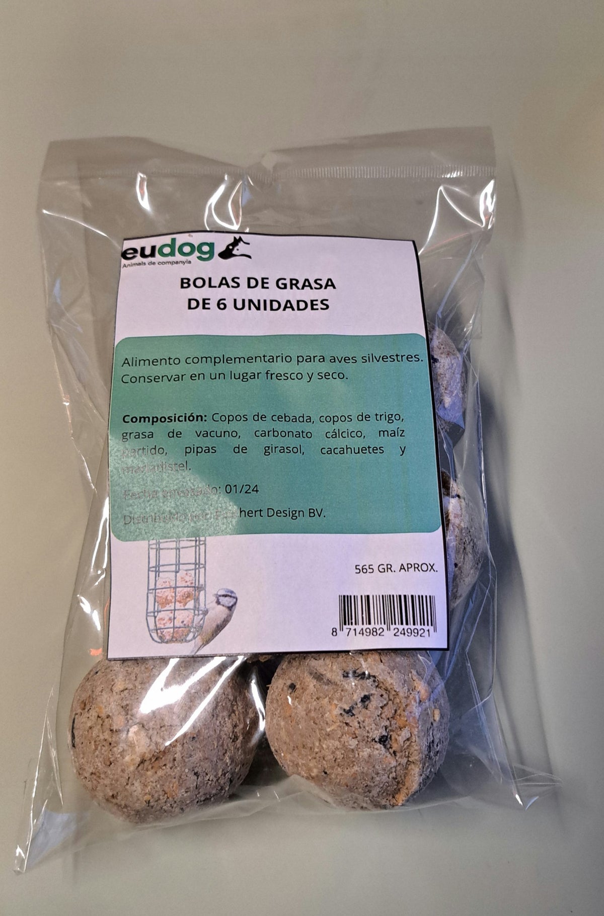 BOLAS DE GRASA 6UND.