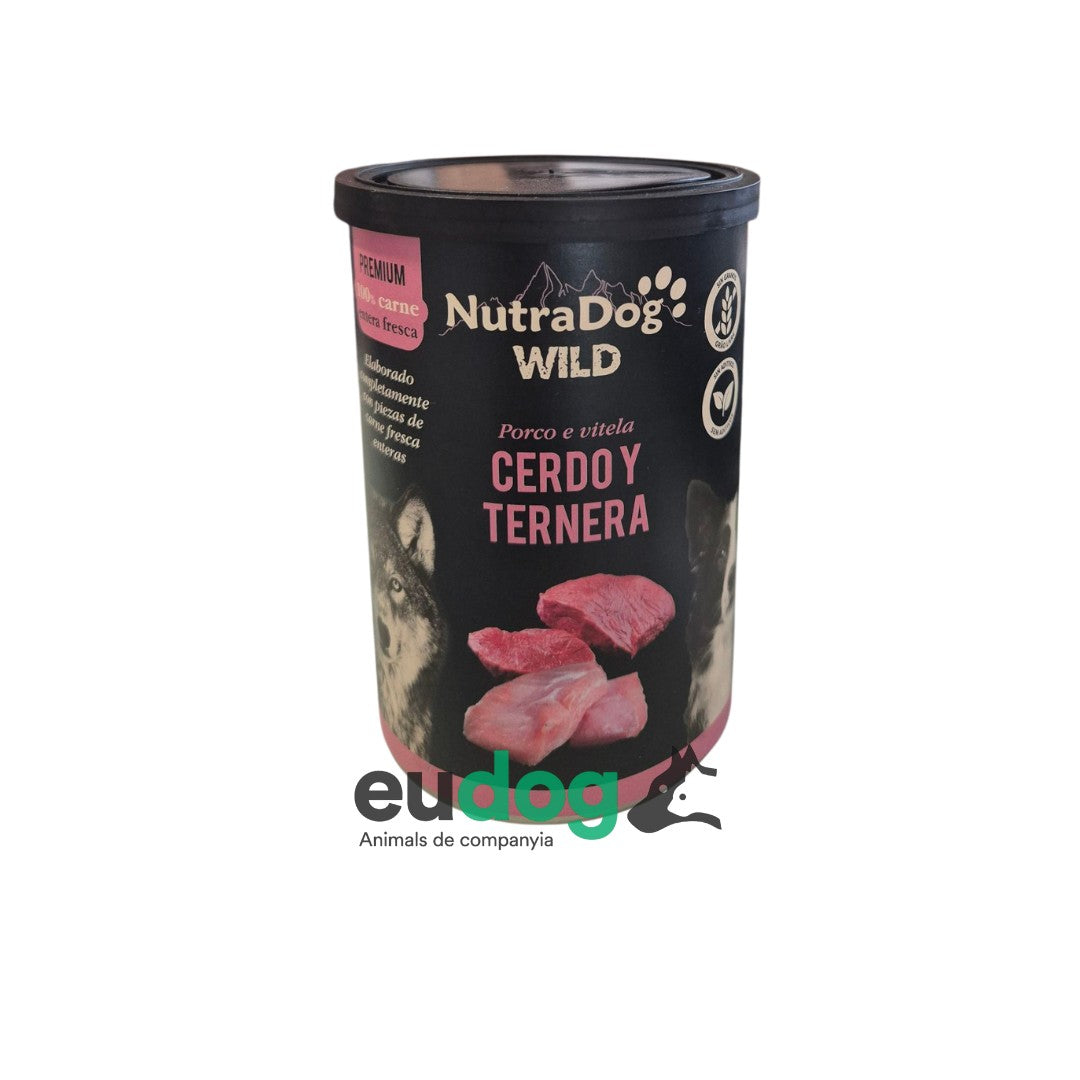LATA PERRO NUTRADOG WILD 400GR
