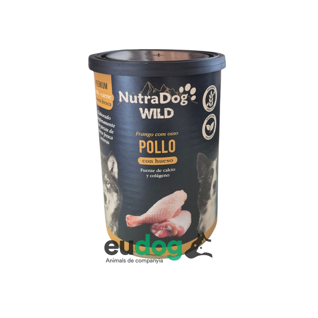 LATA PERRO NUTRADOG WILD 400GR