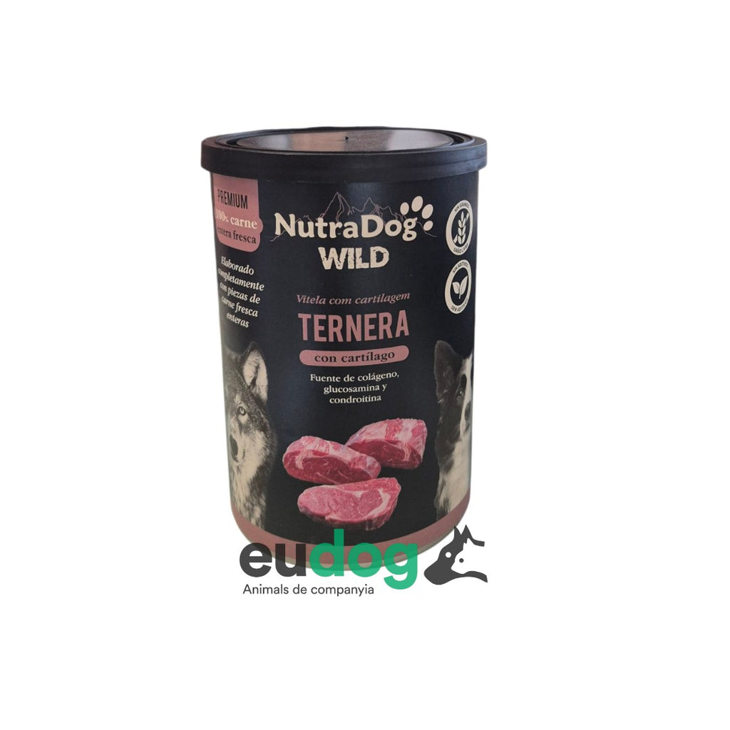 LATA PERRO NUTRADOG WILD 400GR