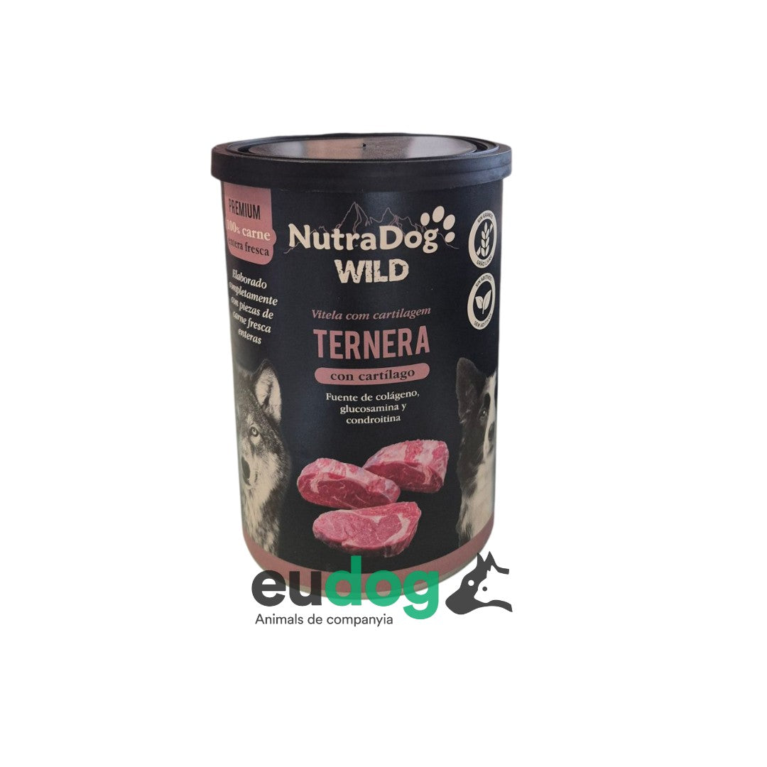 LATA PERRO NUTRADOG WILD 400GR