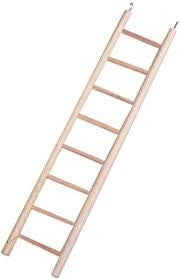 ESCALA DE MADERA CON 8 ESCALONES