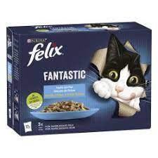 FELIX FANTASTIC FESTÍN DE MAR GELATINA CAJA 12UND. 85GR