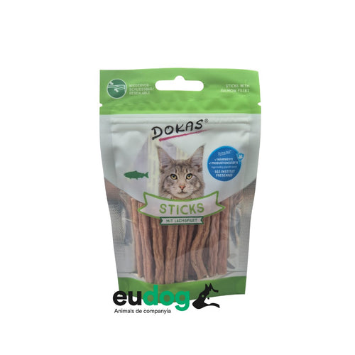 DOKAS GATO STICK FILETE DE SALMON 30GR