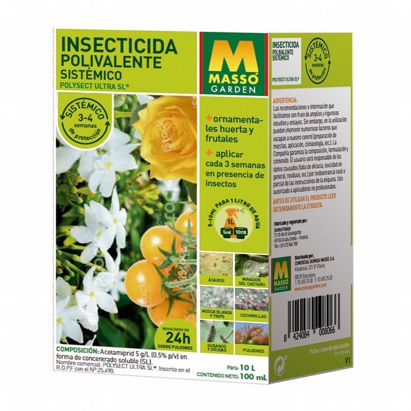 INSECTICIDA POLIVALENTE SISTE. 100CC
