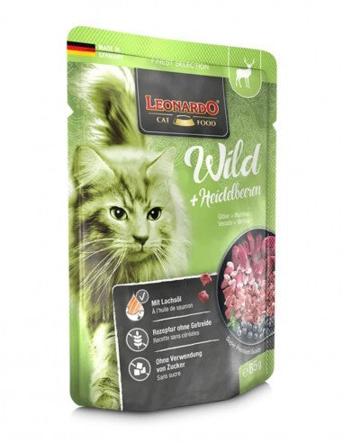 LATA GATO LEONARDO MENU 85GR