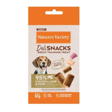 NATURE'S VARIETY PERRO DELISNACKS 50GR