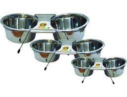 COMEDERO INOX DOBLE