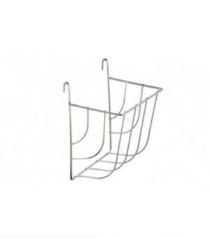 SOPORTE METAL COMIDA ROEDOR CROMADO