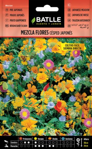 BATLLE MEZCLA FLORES CESPED JAPONES