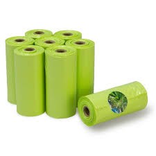 BOLSAS BIOCOMPOSTABLES (8 ROLLOS x 15 BOLSAS)