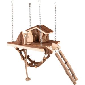 JUGUETE MILLY PUENTE + CASITA MADERA