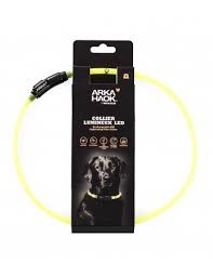 COLLAR LUMINOSO AMARILLO 70CM